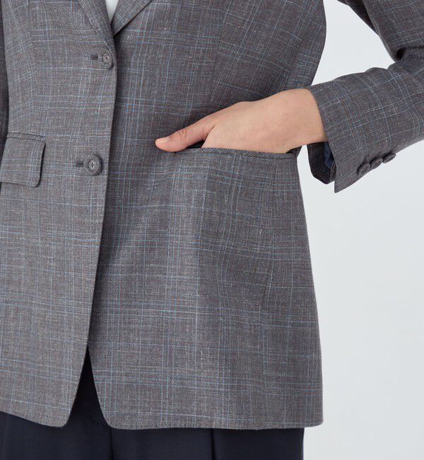 TOMORROWLAND collection「SUMMERTIME BLUE シングル2Bジャケット」|テーラードジャケット|