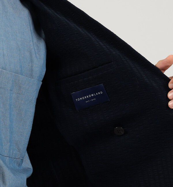 TOMORROWLAND MENS「コットンコーデュロイ ダブルブレステッド6Bジャケット ALBINI」|テーラードジャケット|
