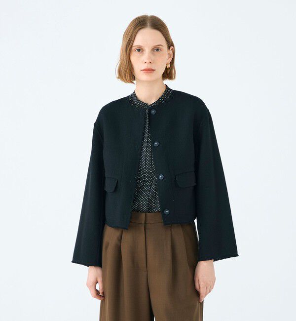 Ballsey「メテオールリバー リバーシブルジャケット」|ノーカラージャケット|