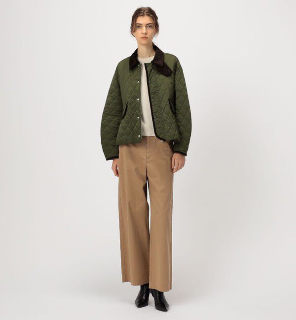 MACPHEE「キルティング テントラインジャケット」|ブルゾン・スタジャン|