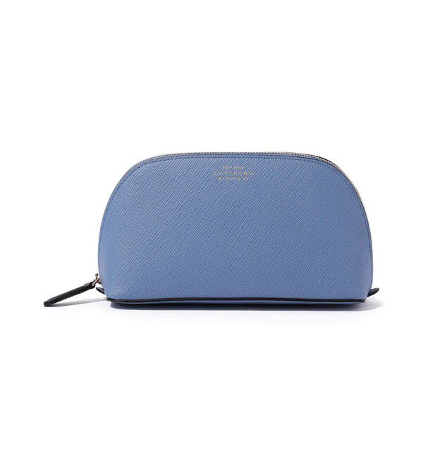 TOMORROWLAND GOODS「SMYTHSON COSMETIC CASE」|ポーチ|63 ライトブルー