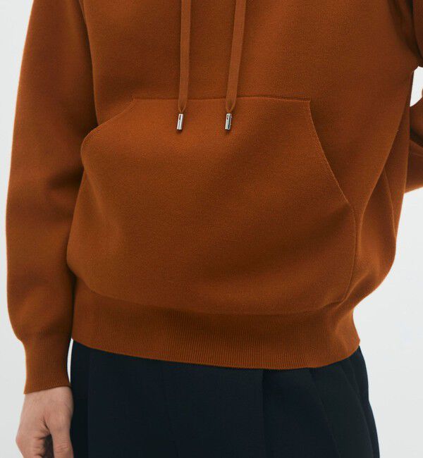 CABaN「コットンカシミヤ パーカ」|ニット・セーター|