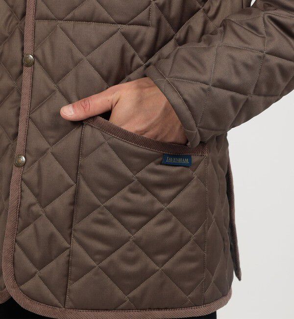 TOMORROWLAND MENS「【別注】LAVENHAM DENHAM ウールキルティングブルゾン V.B.CANONICO」|ブルゾン・スタジャン|