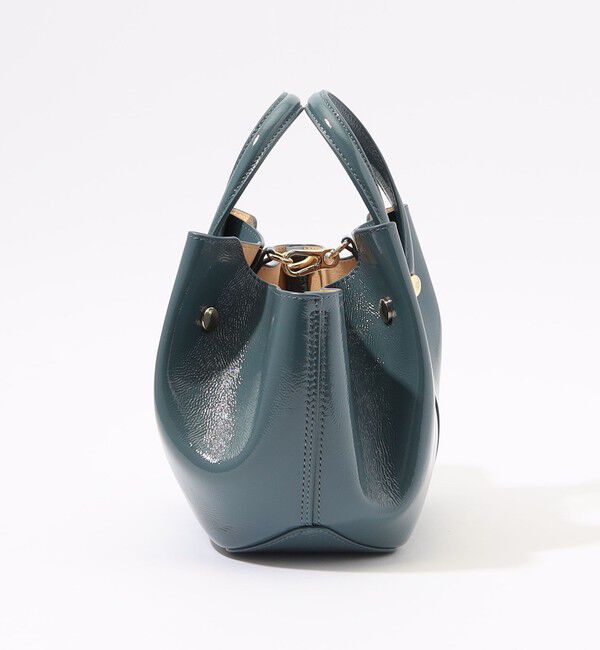 TOMORROWLAND GOODS「Atelier TOMORROWLAND SHELL MINI エナメルバッグ」|ハンドバッグ|