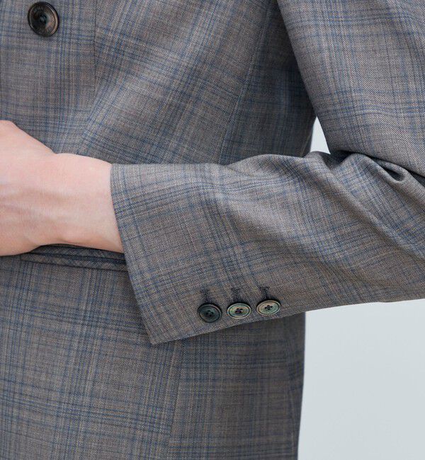 TOMORROWLAND collection「ZELANDER NATURAL STRETCH ダブルブレストジャケット」|テーラードジャケット|