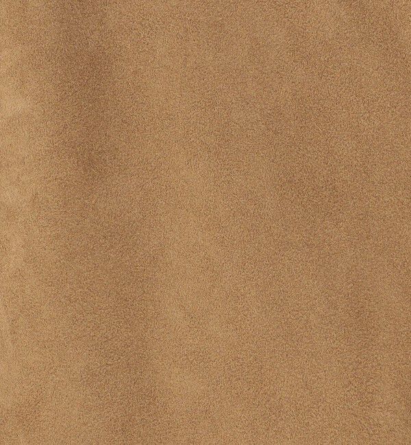 TOMORROWLAND collection「ゴートスエード クルーネックジャケット」|ノーカラージャケット|