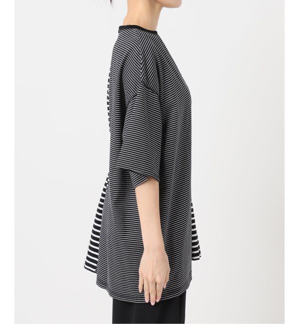  「ONESIDE GATHER TOP：カットソー」|Tシャツ・カットソー|