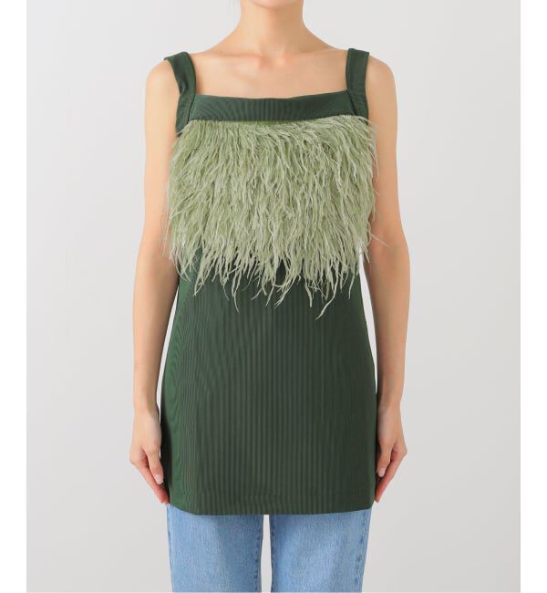  「TOGA PULLA Pique jersey tank top TP252-JT235：カットソー」|Tシャツ・カットソー|