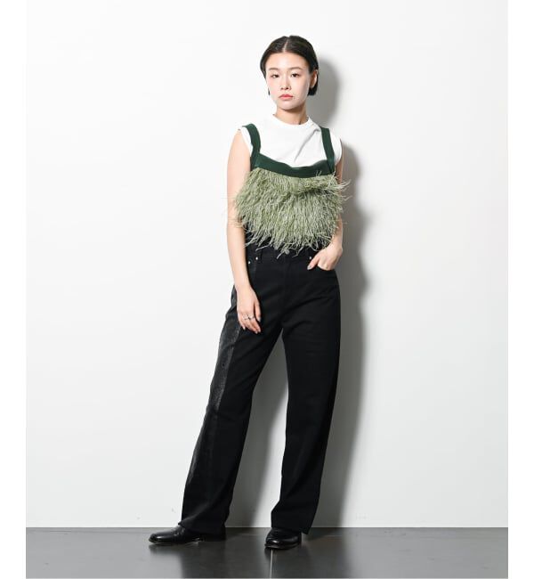  「TOGA PULLA Pique jersey tank top TP252-JT235：カットソー」|Tシャツ・カットソー|