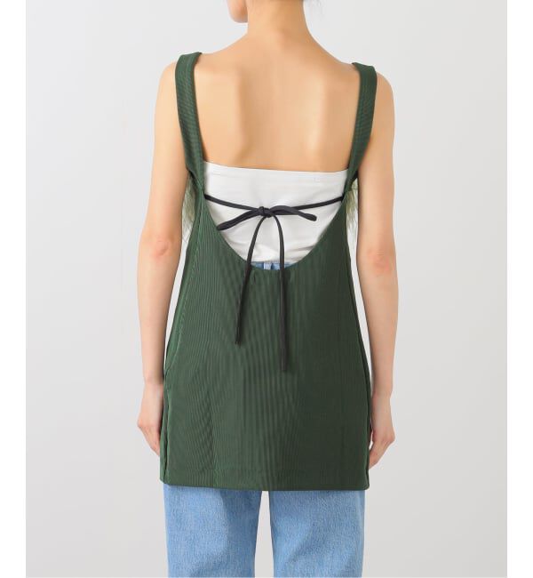  「TOGA PULLA Pique jersey tank top TP252-JT235：カットソー」|Tシャツ・カットソー|