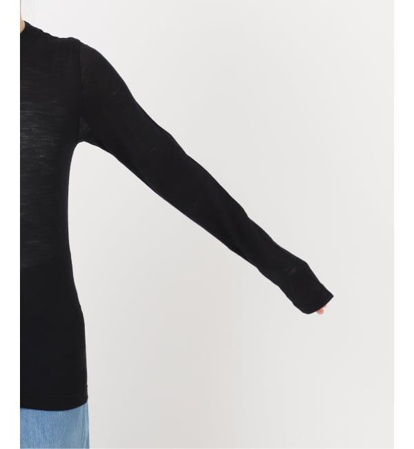 EMILYWEEK「《追加》スーパーウール クルーネックシアープルオーバー」|Tシャツ・カットソー|