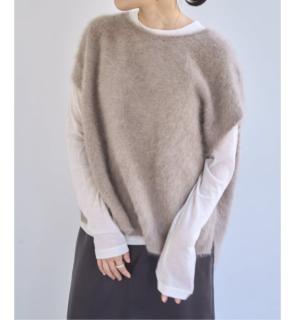 EMILYWEEK「《追加》スーパーウール クルーネックシアープルオーバー」|Tシャツ・カットソー|