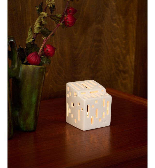 journal standard Furniture「【KAHLER/ケーラー】URBANIA ファンクションハウス　キャンドルホルダー」|ステーショナリー|ホワイト