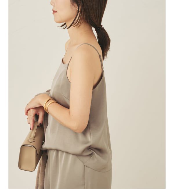 Plage「double satin キャミソール」|キャミソール|