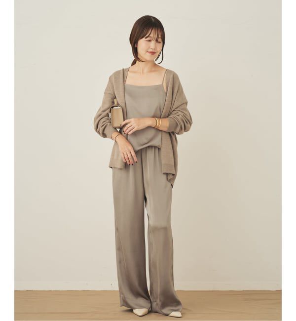 Plage「double satin キャミソール」|キャミソール|