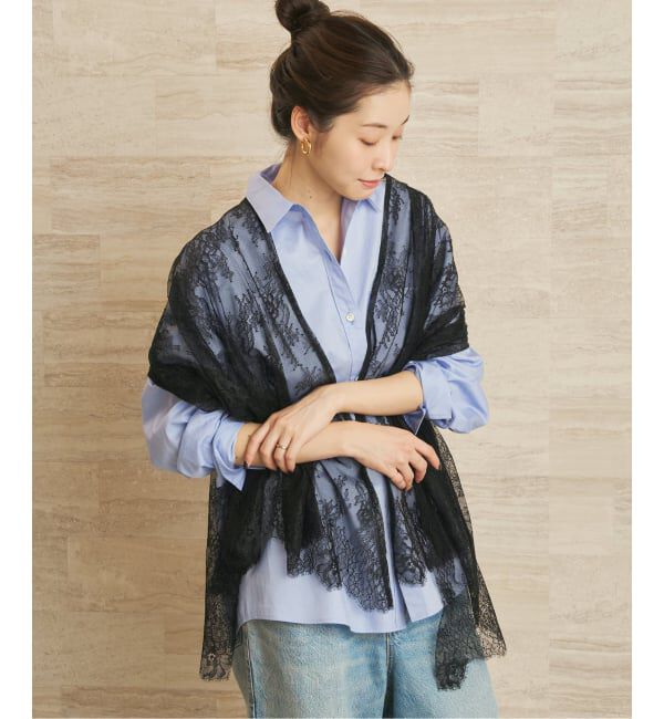 Plage「lace ベスト」|ストール|
