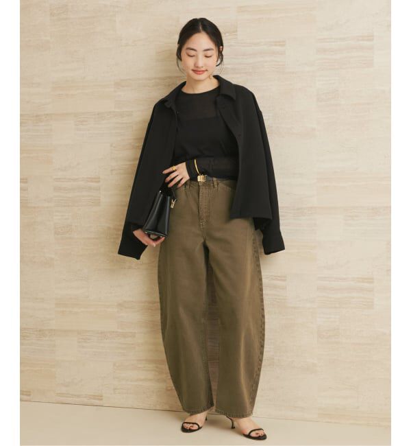 Plage「《追加》CO NY Sheer ロンT」|Tシャツ・カットソー|