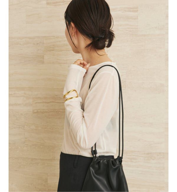 Plage「《追加》CO NY Sheer ロンT」|Tシャツ・カットソー|