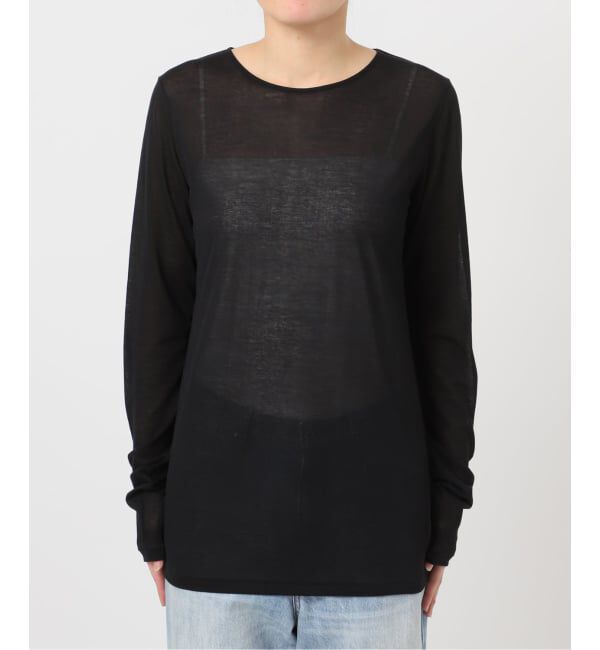 Plage「《追加》CO NY Sheer ロンT」|Tシャツ・カットソー|