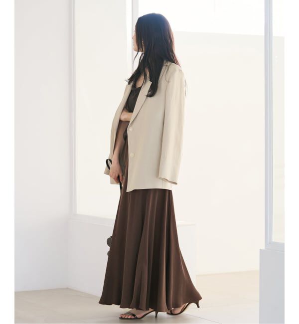 Plage「《予約》sandy linen 混 ジャケット」|テーラードジャケット|