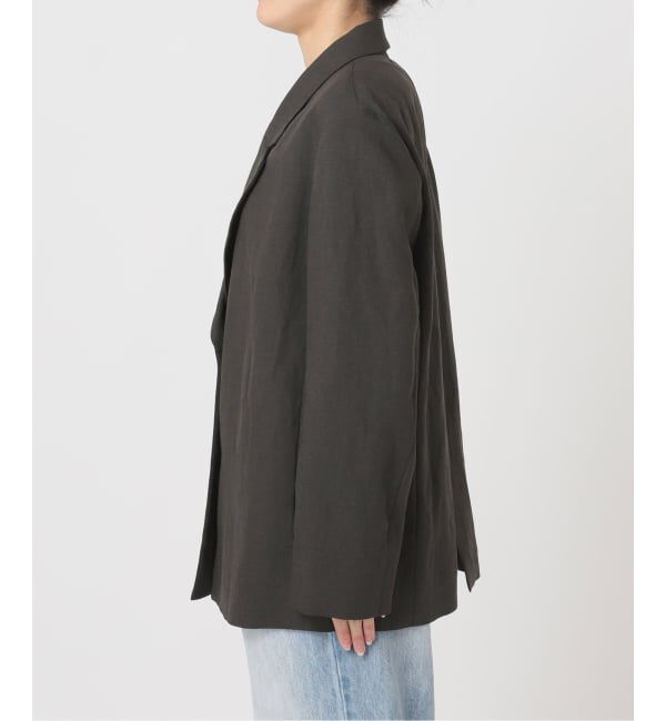 Plage「《予約》sandy linen 混 ジャケット」|テーラードジャケット|