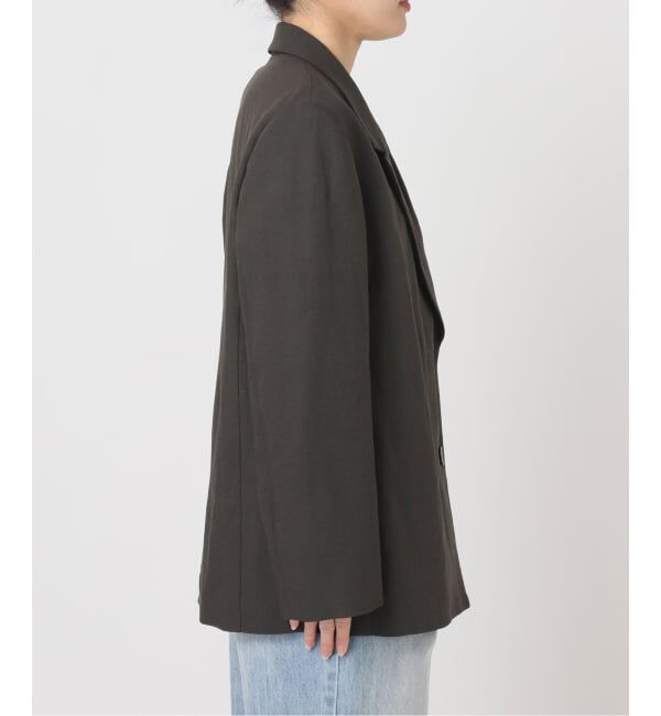 Plage「《予約》sandy linen 混 ジャケット」|テーラードジャケット|