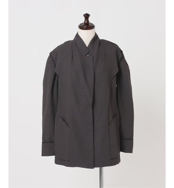 Plage「《予約》sandy linen 混 ジャケット」|テーラードジャケット|