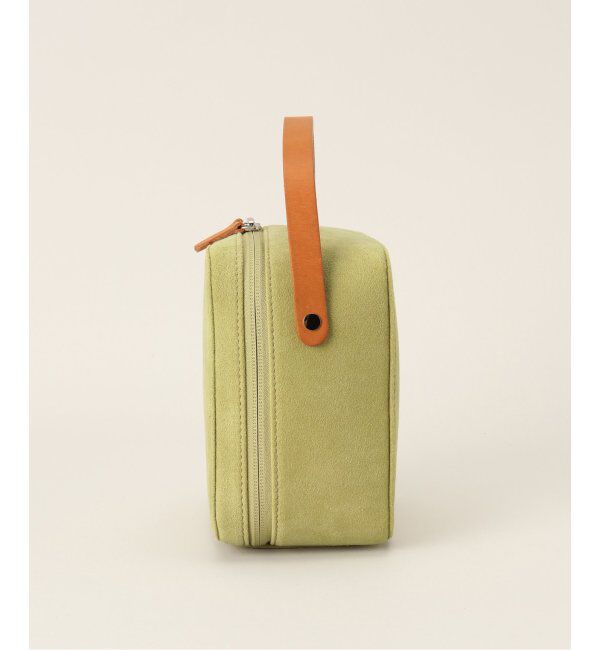 IENA LA BOUCLE「AURALEE/オーラリー LEATHER SMALL TRAVEL CASE MADE B バッグ A24AB03AE」|ハンドバッグ|