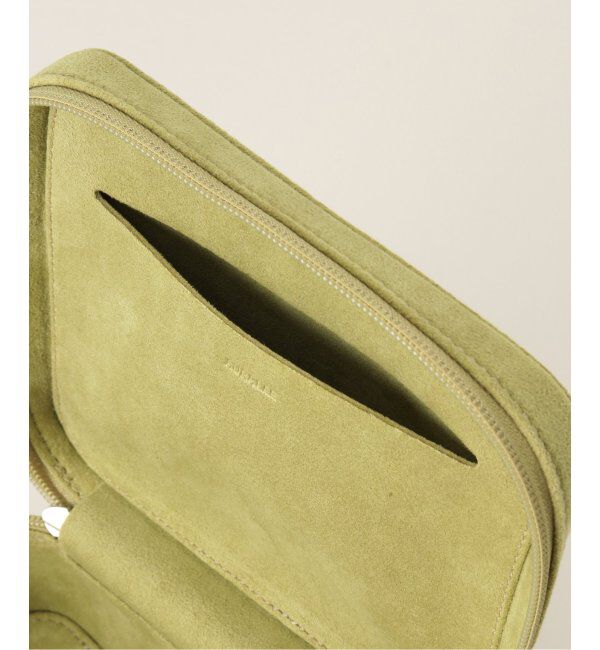 IENA LA BOUCLE「AURALEE/オーラリー LEATHER SMALL TRAVEL CASE MADE B バッグ A24AB03AE」|ハンドバッグ|