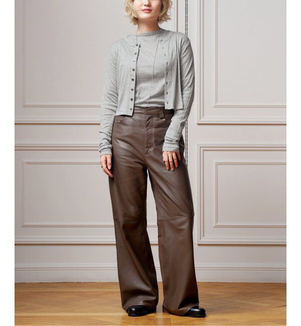 IENA LA BOUCLE「IENA LA BOUCLE シアーフライスロングスリーブTシャツ」|Tシャツ・カットソー|