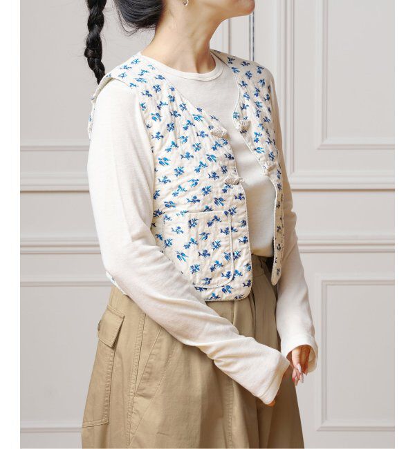 IENA LA BOUCLE「IENA LA BOUCLE シアーフライスロングスリーブTシャツ」|Tシャツ・カットソー|