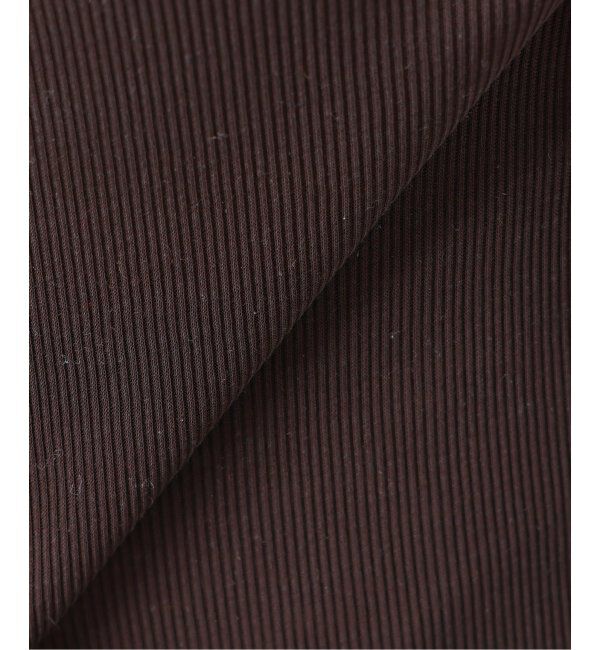 IENA LA BOUCLE「IENA LA BOUCLE ライトリブクルーネックカーディガン」|カーディガン|