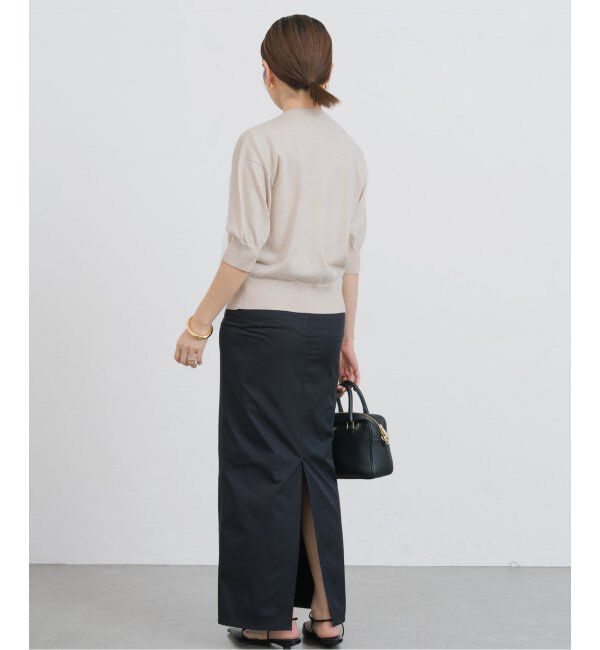 IENA「《追加》LEVITAクルーカーディガン」|カーディガン|