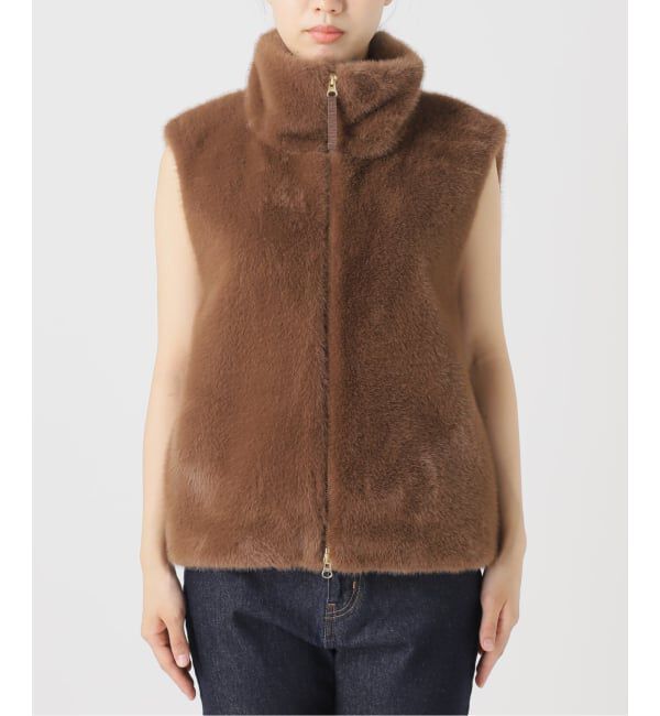 ミンクエコファーベスト（SLOBE IENA）｜ルミネのファッション通販