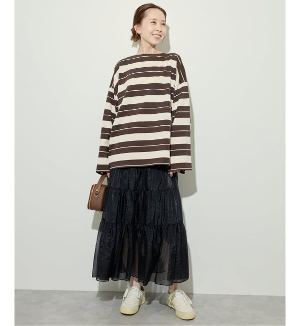 SLOBE IENA「《追加》ビックボーダープルオーバー」|Tシャツ・カットソー|