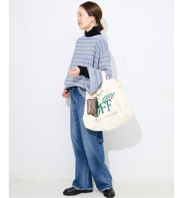 SLOBE IENA「《追加》ビックボーダープルオーバー」|Tシャツ・カットソー|