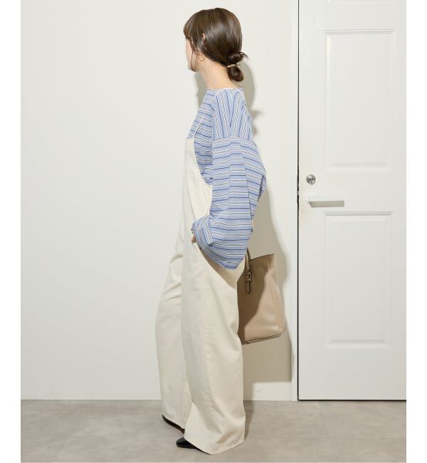 SLOBE IENA「《追加》ビックボーダープルオーバー」|Tシャツ・カットソー|