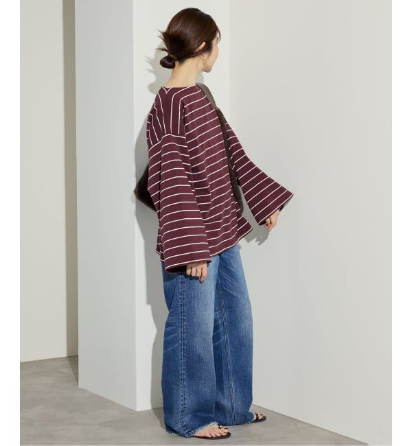 SLOBE IENA「《追加》ビックボーダープルオーバー」|Tシャツ・カットソー|