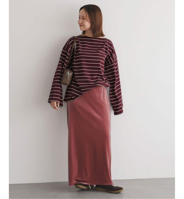 SLOBE IENA「《追加》ビックボーダープルオーバー」|Tシャツ・カットソー|