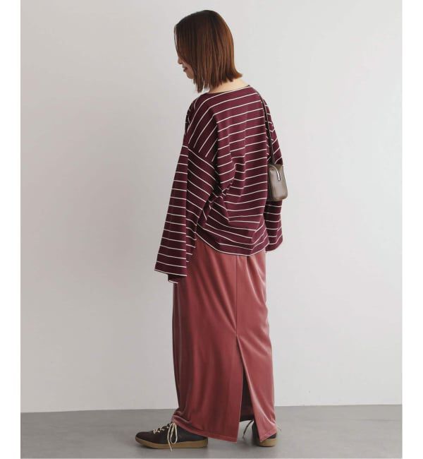 SLOBE IENA「《追加》ビックボーダープルオーバー」|Tシャツ・カットソー|