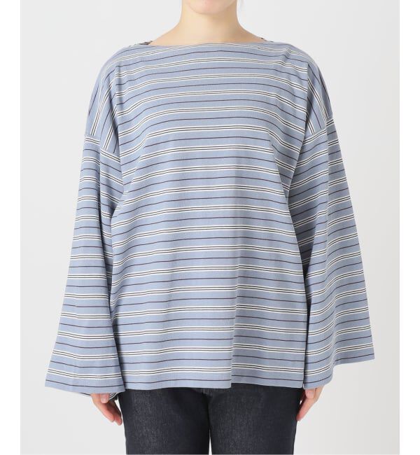 SLOBE IENA「《追加》ビックボーダープルオーバー」|Tシャツ・カットソー|