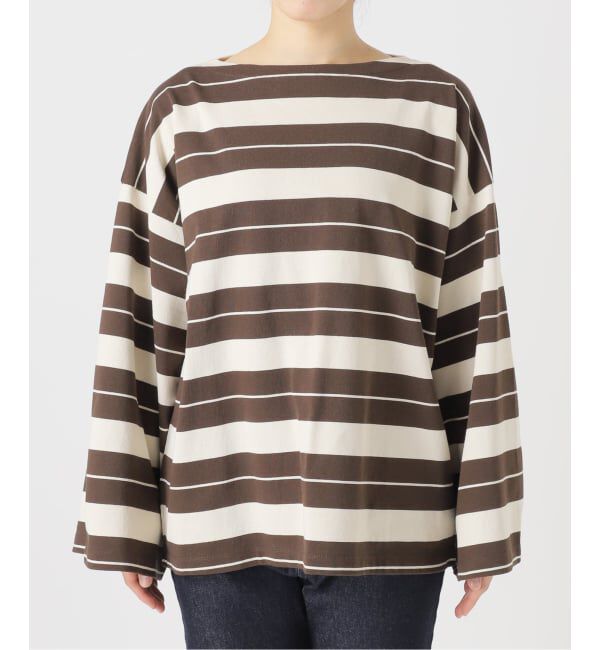 SLOBE IENA「《追加》ビックボーダープルオーバー」|Tシャツ・カットソー|