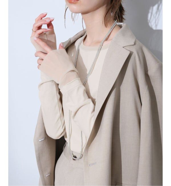 SLOBE IENA「《追加》レイヤードスリーブロンTEE」|Tシャツ・カットソー|