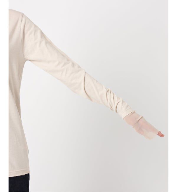 SLOBE IENA「《追加》レイヤードスリーブロンTEE」|Tシャツ・カットソー|