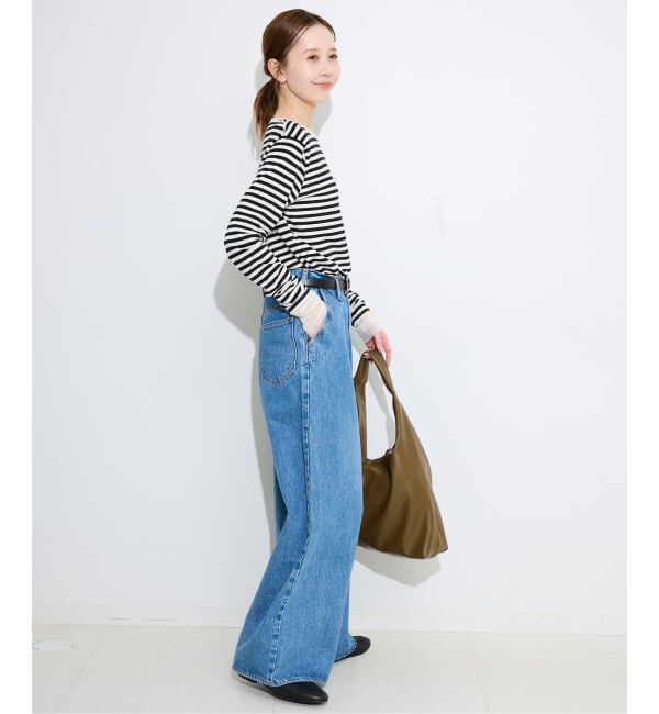 SLOBE IENA「《追加》レイヤードスリーブロンTEE」|Tシャツ・カットソー|