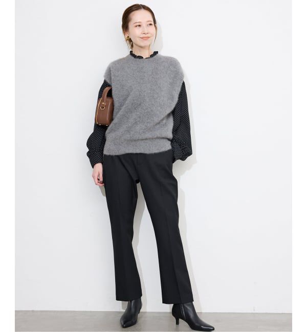 フォックスアルパカ ニットベスト（SLOBE IENA）｜ルミネの