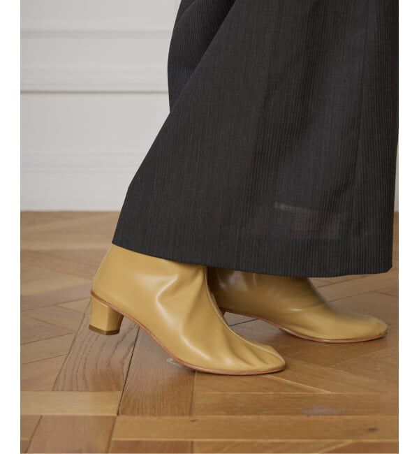 IENA LA BOUCLE「MARTINIANO/マルティニアーノ high leone ブーツ」|ショートブーツ|ブラウン C