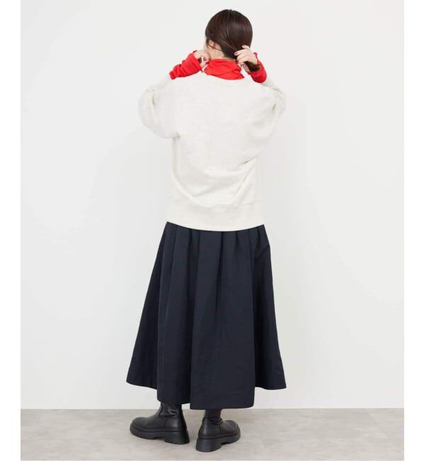 SLOBE IENA「《追加2》miller/ミラー SLOBE別注 SHEER RIB タートルネック」|Tシャツ・カットソー|