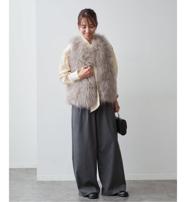 VERMEIL par iena「シャンブレーツイルボウブラウス」|シャツ・ブラウス|