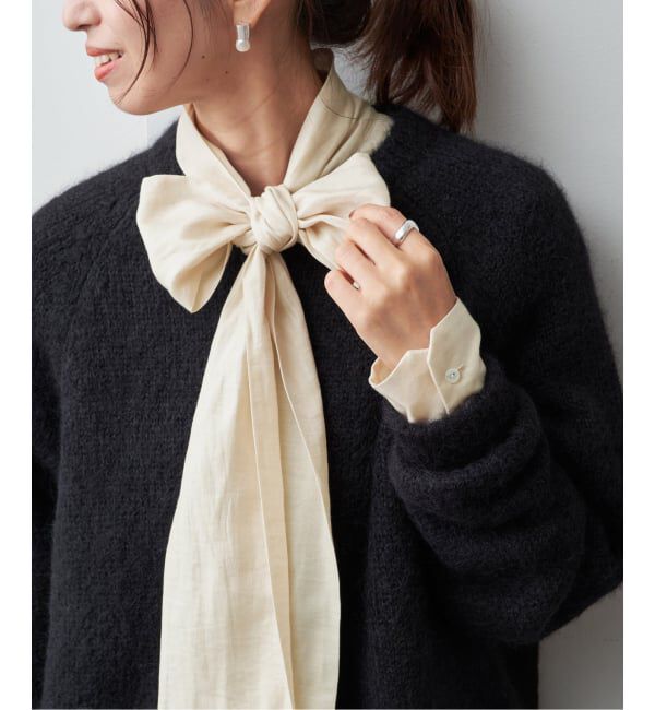 VERMEIL par iena「シャンブレーツイルボウブラウス」|シャツ・ブラウス|